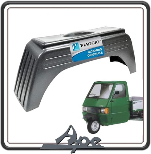 PARAFANGO PARASPRUZZI PROTEZIONE POSTERIORE LATO DESTRO O SINISTRO NERO PER PIAGGIO APE TM 703 TUTTI I MODELLI - APE 602 ORIGINALE PIAGGIO