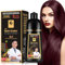 Tintura per capelli neri, Shampoo colorante per uomini e donne, per capelli grigi, Shampoo Para Canas, colorante 3 in 1, 16,9 Fl Oz (Dark Wine Red)