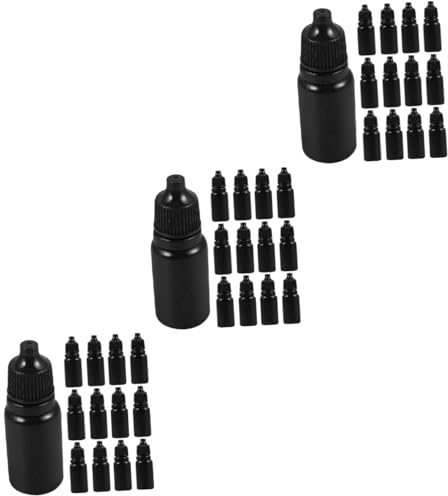 FRCOLOR 72 Pz flacone di collirio contenitore contagocce flaconi contagocce comprimibili bottiglie oculari vuote contagocce vuoto bottiglie di liquido oculare bottiglia vuota pe plastica