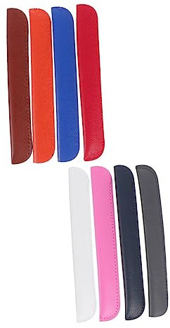 HOODANCOS Tragbare Federtasche Stiftetasche 8 Stück Gemischte Bunte Federmäppchen