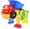Toyland® Camion-Benne 33cm (13) et Ensemble Seau et Pelle 5 Pièces avec Camion - Jouet de Sable, d'eau et de Plage - Jouets de Jardin - À Partir de 18 Mois