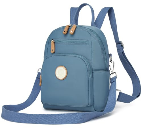 Miss Lulu Small Backpack for Womens Fashion Shoulder Bag Strap Waterproof Handbag