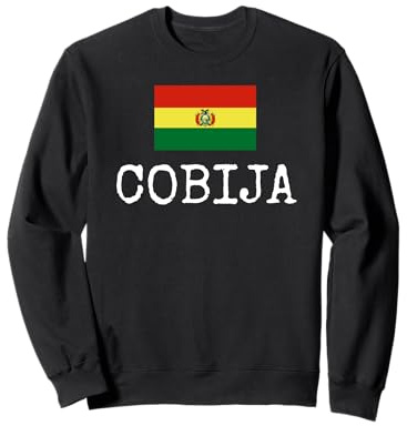 Cobija Country Bolivia Viaje Familiar Boliviano Hombres Mujeres Sudadera