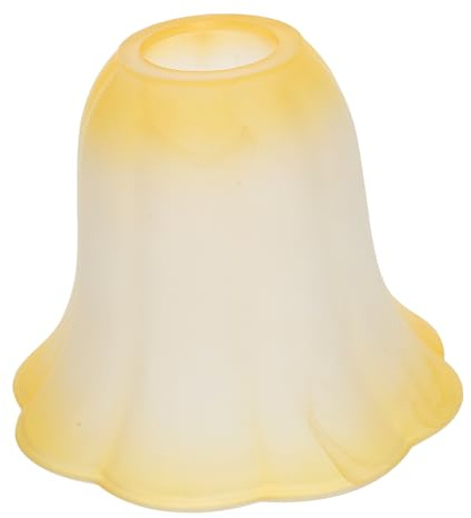 VICASKY Abat Jour Verre Forme de Cloche Remplacement pour Lampe de Table et Applique Murale Design Élégant pour Salon Chambre Hall et