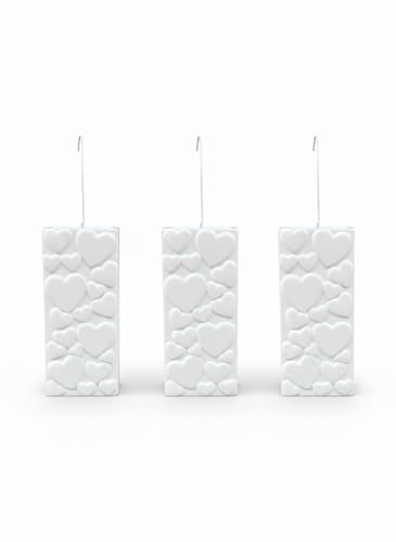 3x umidificatore d'aria in ceramica - evaporatore del radiatore per umidificare l'aria della stanza - evaporatore dell'acqua con gancio - evaporatore riscaldamento termosifoni caloriferi (bianco 2)