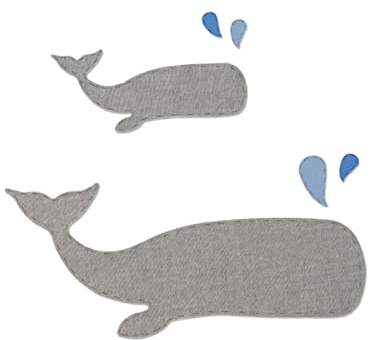 Troquel Sizzix, Ballena, Única
