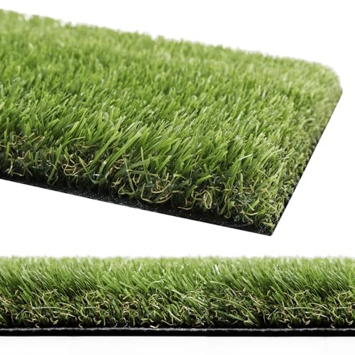 Erba Sintetica Alta 30mm 2x3 Mt Tagliabile Drenante Manto Erboso Giardino Prato Verde Sintetico