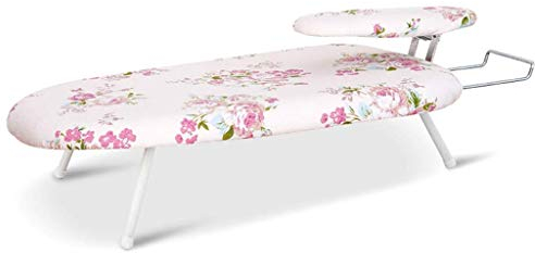 Strumenti da stiro Asse da stiro per interni, asse da stiro con pannello in plastica Piccolo asse da stiro traspirante, con poggiaferro a vapore retrattile e asse per maniche 603719CM Prodotti per l