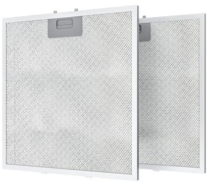 FIREGAS Metallfettfilter für Dunstabzugshaube 339mm x 257mm geeignet für FIREGAS Wandhauben wie FGS-ESD06S60AC