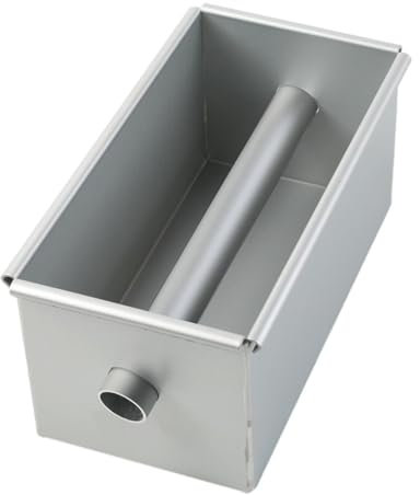 CENMOO Kastenformen zum Brotbacken, Toastbox Kuchenform aus Aluminiumlegierung, Lange Brotbackform mit abnehmbarem Rohr für Bananen, Käsekuchen, Sandwiches, Brot und Hackbraten, IHI9NJU5UQ08EDQKPJ85