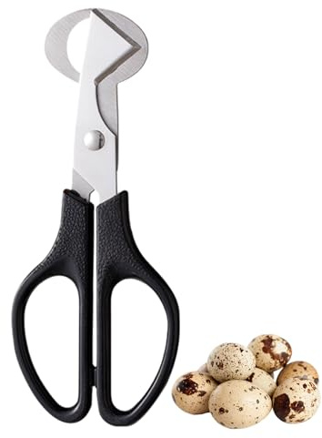 Tijeras Huevos Codorniz - Codorniz Huevos Tijeras Huevo Cortador, Cortador De Huevos De Acero Inoxidable, Separador De Huevos Abridor De Huevos, Tijeras Para Huevos Pequeños, Para Hogar, Cocina