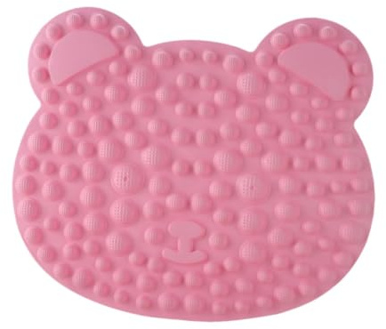 MotiveTech Coussin de Massage Des Pieds Par Acupression, Coussin pour Points de Pression, Tapis D'acupression, Massage Des Pieds pour L'entraînement, Rose