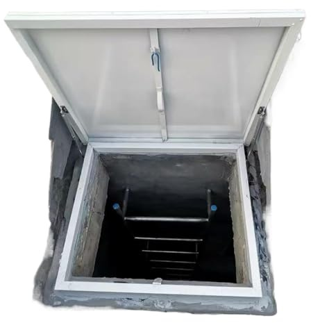 Panneau d'accès au plafond robuste avec housse d'isolation sécurisée, installation facile pour greniers, toits et accès d'urgence, parfait pour la rénovation de la maison