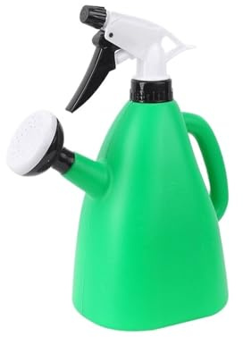 Vattenkanna växtmister Justerbar 4L plastvattenkruka for inomhusträdgård(Green)