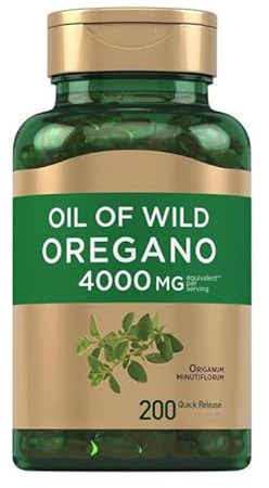 Oreganoolja - Naturligt växtextrakt - Vildskördad - Naturlig antioxidant - Icke-GMO - Stödjer den allmänna hälsan