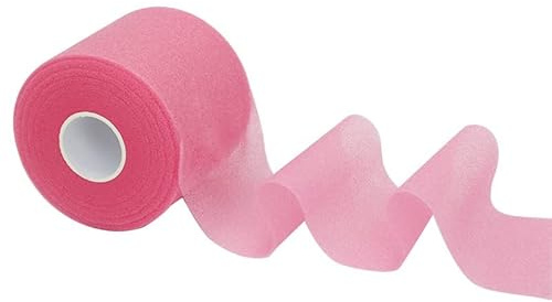 YiNLuax 1 rollo de vendas deportivas de espuma para raqueta de bádminton, cinta deportiva, esponjas, raqueta de tenis, cinta para envolver raquetas de tenis