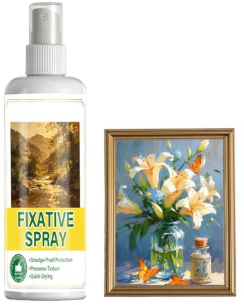 Caowzz 100ml Fissativo Spray Trasparente Per Disegni E Opere D Arte