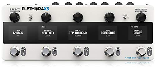 TC Electronic PLETHORA X5 TonePrint-Pedalboard mit all Ihren Lieblingseffekten und 5 MASH-Fußschaltern