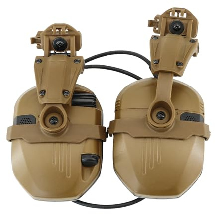 COMBATGEAR Ear Defender Hearing Protection Safety Earmuffs Noise Reduction with Gel EarPad for Outdoor Sports (CB)