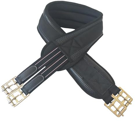 Folpus Premium Sattelgurt für Deutsche Pferde, Strapazierfähiges Design, 140CM