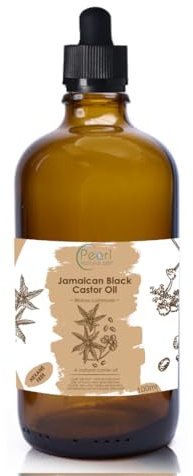Jamaican Black Castor Oil - 100% Pure & Natural Glass Bottle with Pipette 100 ml