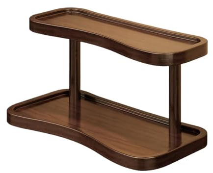 Présentoir À Tasses – Étagère À Tasses À Café Double Couche, Organisateur Peu Encombrant, Support De Table Robuste | Café-bar, Cuisine Domestique, Dortoir, Bureau, Rangement Intérieur Sur Comptoir.