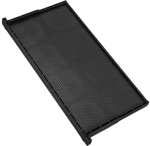 SEWOART Supporto Telaio per Arnia in Abs Nero con Struttura Integrata per Apicoltori Esperti e Principianti, Attrezzatura per Apicoltura che Migliora la Produttività e L'efficienza