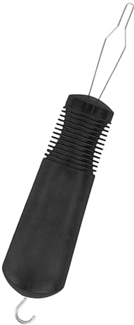WRITWAA Outil D'aide à L'habillage Ergonomique pour Boutons et Fermetures Éclair, Dispositif D'assistance en Fer et Plastique Abs, Usage Main, Accessoire Pratique pour Seniors et