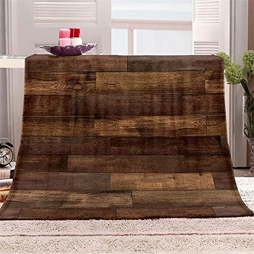 3D Kuscheldecke 150x200 Jahrgang Warme Decke Tafel Flanell Fleecedecke Schmücken Flauschig Weich Wohndecke für Sofadecke Couchdecke Sofaüberwurf Bettüberwurf