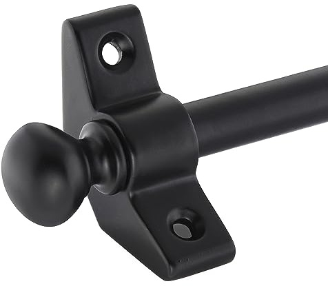 Set Of 13, Stair Carpet Rods, Round Finial, Wrought Iron, Suitable For Carpet Runners Up To 70 Centimetre Wide Or Narrow