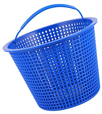 CAXUSD Panier Filtrant en Plastique pour Piscine Filtre à Débris Plat Bleu Accessoire Piscine Réutilisable pour Feuilles, Herbes Et Cheveux Équipement De Nettoyage