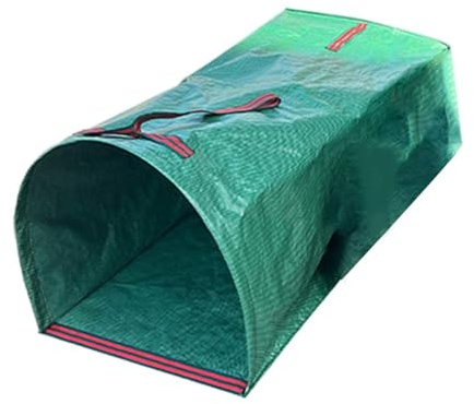 HGZLQKD Leaf Bag Garden Bag Leaf Collector Lightweight Lawn Pool Collecting Leaves Large Leaves Lawn Trash Garden Leaf Waste Bag, 270L