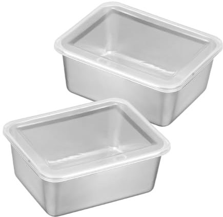 GRADENEVE 2stücke Auslaufsichere Kühlboxen Für Gemüse Obst Und Snacks Frischhaltebehälter Mit Versiegeltem Deckel Für Lebensmittel Organizer Für Kühlschrank Wiederverwendbar Und Langlebig