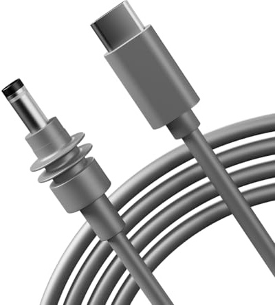 for Starlink Mini Power Cable,Starlink Mini USB C to DC Power Cable,100W USB Type-C Input Barrel Jack Charging Cord 18AWG Waterproof Outdoor (2M/6.5FT)