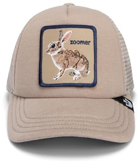 Goorin Bros. Kinder Trucker Cap OK Zoomer Tan Beige, Size:OneSize