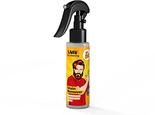LAAV Détachant Tissu, Canapé, Tapis STAIN REMOVER (100 ml) I Odeur Agréable I Nettoyant Canapé Tissu I Élimine les Salissures Telles que Chewing-gum, Graisse, Colle, Résine I PFC-free