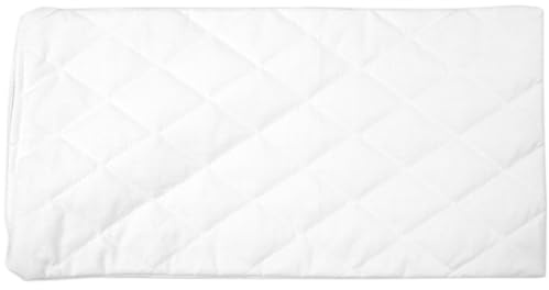 Inlett Steppware weiß ca. 40x20cm mit Reißverschluss - Hülle ideal für Selberbefüller von Kissen - Inlett = Leere Kissenhülle - Polyester-Baumwoll Inlett 3-lagig