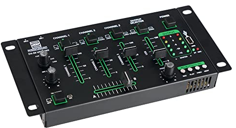 Pronomic DX-50 USB MKII Mixeur DJ 4 Canaux avec Bluetooth