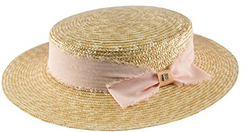 B Couture - Boater Kreissäge Strohhut Damen Edna - Size 60 cm - naturel3