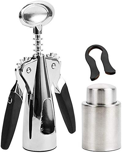 Cavatappi,Apribottiglie Vino Apribottiglie Apribottiglie Cavatappi Cavatappi Acciaio Inossidabile Manico In Metallo Cavatappi Apribottiglie Vino Cavatappi Cavatappi Alato Salsa Di Vino Accessori For L