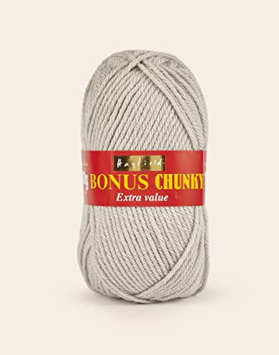 Sirdar Hayfield Pearl Grey Bonus Yarn - 100g Chunky