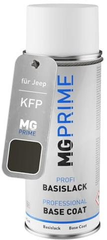 MG PRIME Autolack Spraydose für Jeep KFP Olive Green Pearl Metallic/Olive Green Nacre Metallic Basislack Sprühdose 400ml