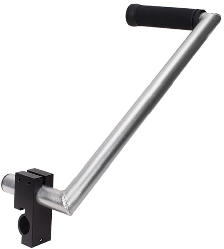 Weed Eater handtag förlängning ergonomisk trimmer grepp gräsmatta trimmer handtag grepp trimmerhandtag för ogräs ätare landskap och gårdskant (svart + röd 1 set) (vit + svart)