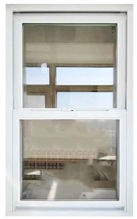 Fenêtre d'abri de jardin, ventilation de porte d'entrée, volets en verre de rechange, volet coulissant vertical insonorisé pour porte extérieure (90 x 60 cm)