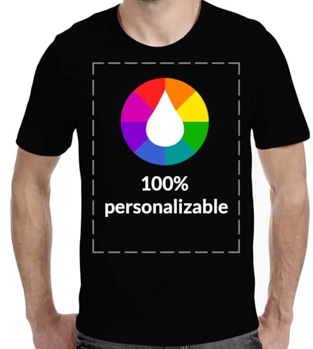 Genérico Camiseta Personalizada · Personalizable con Tus Fotos y Textos · A Todo Color Serigrafía