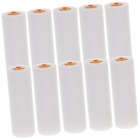 IWOWHERO 10stücke Farbrollerbezüge Aus Schwamm Ersatz-farbrollerhülsen Aus Low-density-kunststoff Für Malereiarbeiten Geeignet Für Wandfarbe Und Farbrollerrahmen