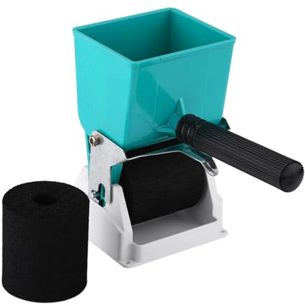 Rouleau Applicateur Colle Portable, Contrôle Débit Molette Métal, Outil Collage Manuel pour Bois Carton Cuir (3 pouces)