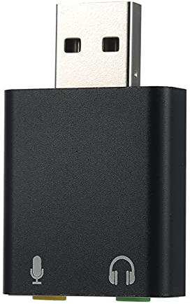 Carte son externe USB 7 1 à 3 5 mm pour écouteurs, carte son, prise casque stéréo, pilote pour PC, ordinateur portable, appareils numériques avec port XP, Win7, 8, 10, Mac OS