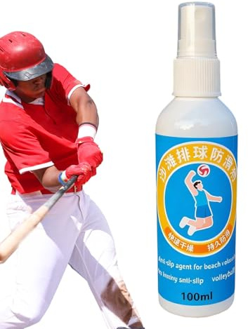 Basketgrepp Spray – Självhäftande snabbtorkande dragspray, skogrepp förstärkare med halkfri prestanda, sportgreppslösning, atletiska skosprayer, multisport grepp stöd för basketfotboll