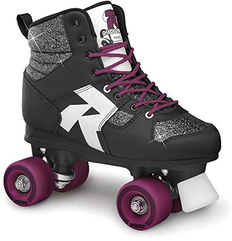 Roces Disco Palace Rollerskates/Rullskridskor Street, Glitter-Black, 41